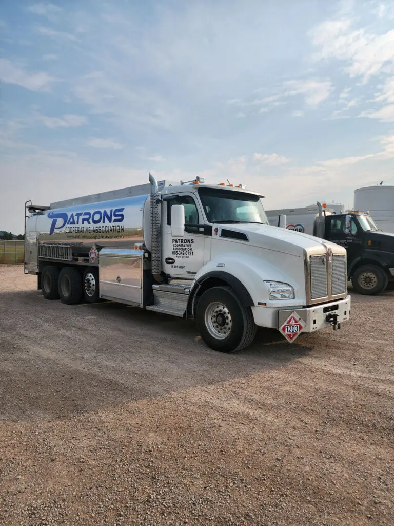 Patrons Cooperative Propane Delivery Truck for Bulk Fuel Delivery