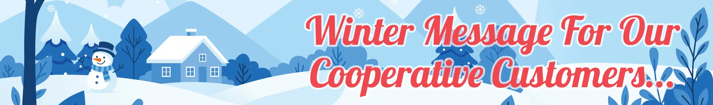 A Winter Message from Patrons Coop
