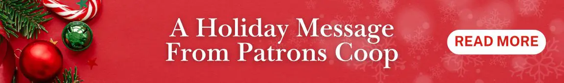 A Christmas message from Patrons Cooperative