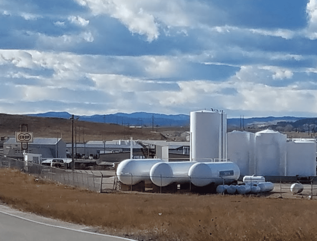 Fuel and Propane Tanks at Patrons Cooperative Association