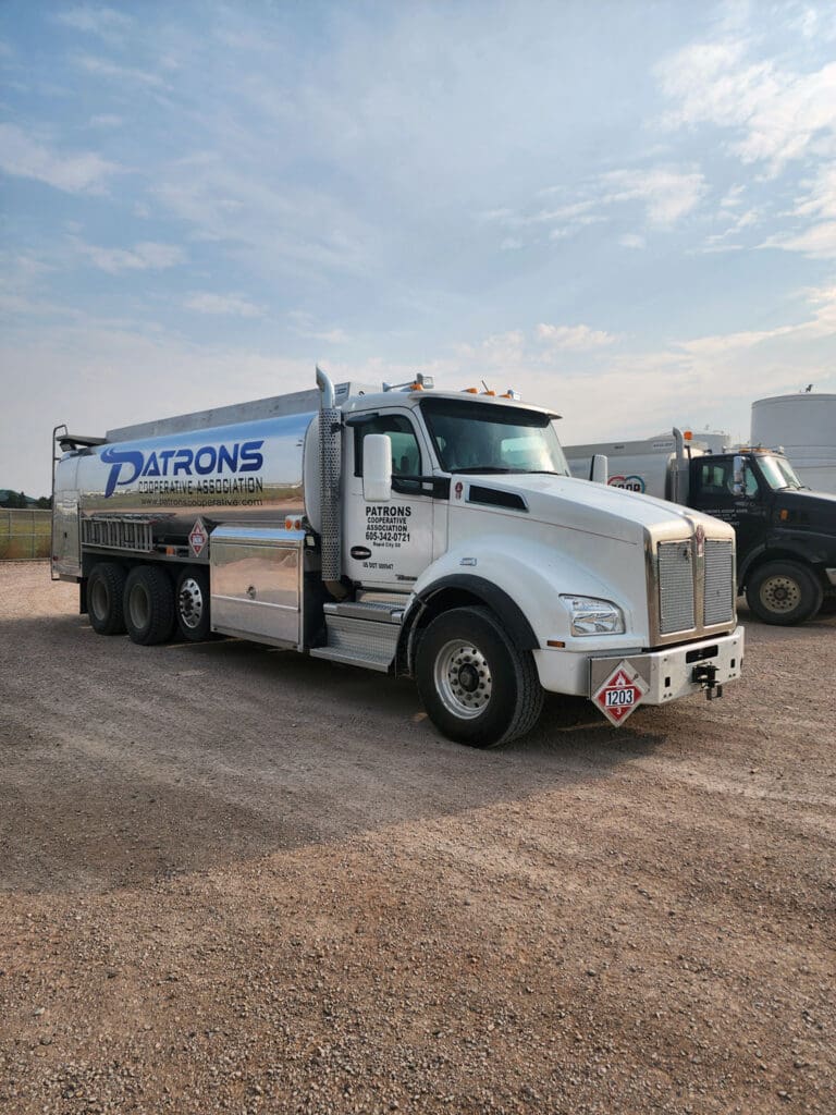 Patrons Cooperative Propane Delivery Truck for Bulk Fuel Delivery